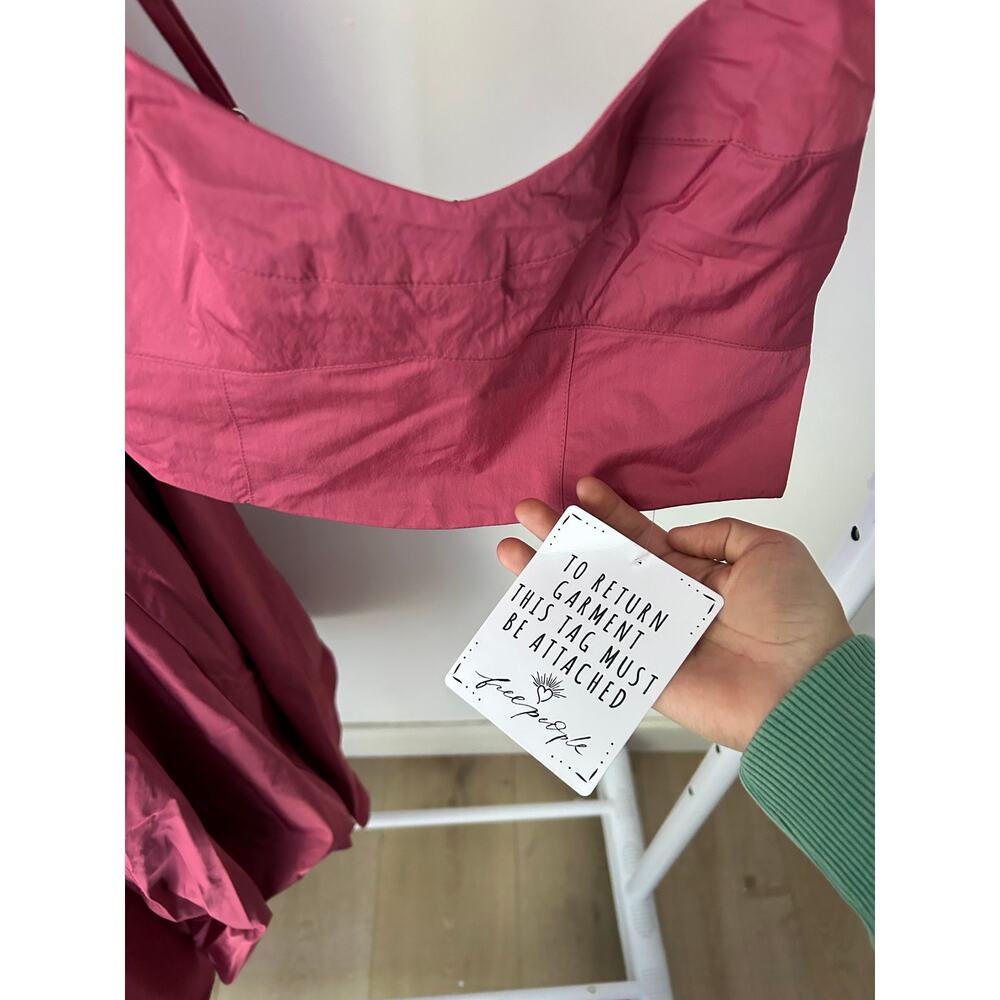 NWT Free People Mya 2 Piece Fushia Set Size 4 - Picture 7 of 8